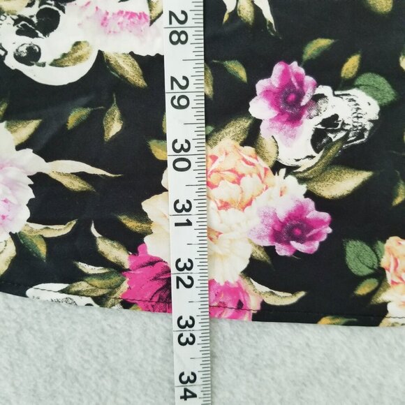 Torrid Satin Babydoll Y2K Lace Trim Floral Slip Dress Fairy Grunge Whimsigoth 2X - Picture 10 of 11